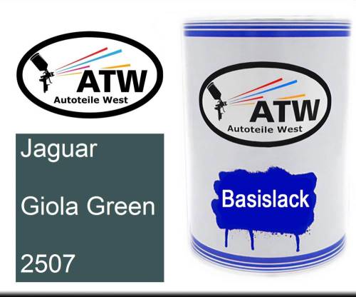 Jaguar, Giola Green, 2507: 500ml Lackdose, von ATW Autoteile West.